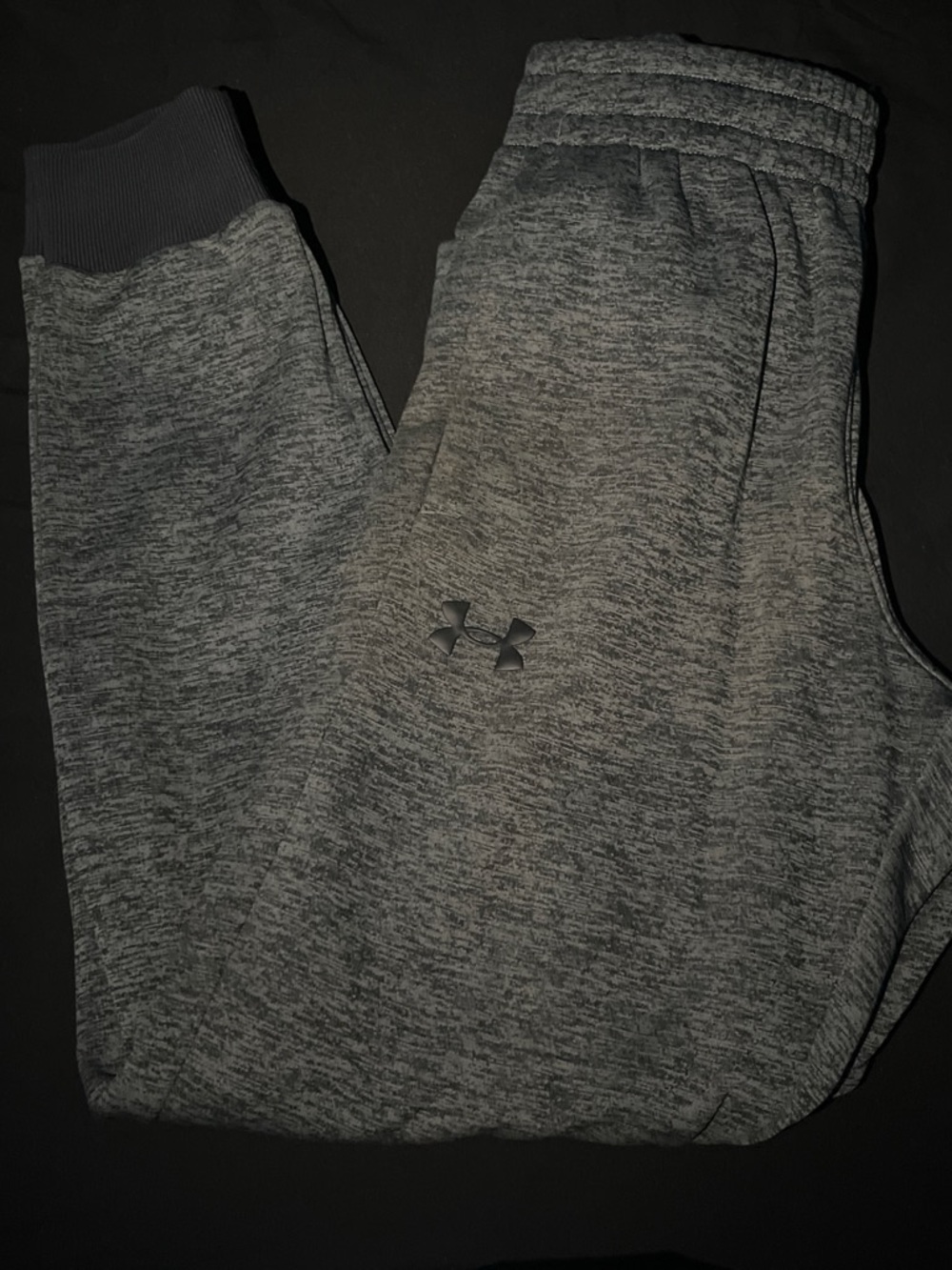 Under Armour Men's Gray Heather Tech Jogger Sweatpants
